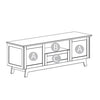 Salamander SDAV5-7225 AV Cabinet