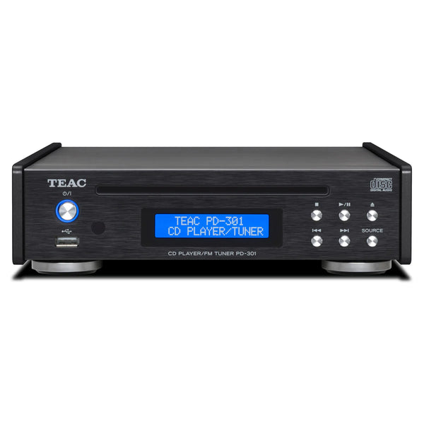 TEAC PD301XB CD Player with FM Tuner