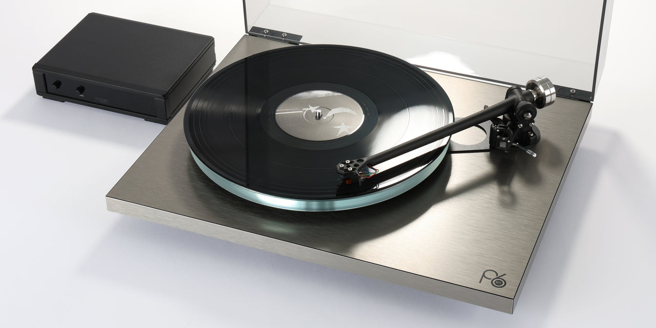 Rega Planar 6 RS Turntable - Brushed Metal / ND9 Cartridge